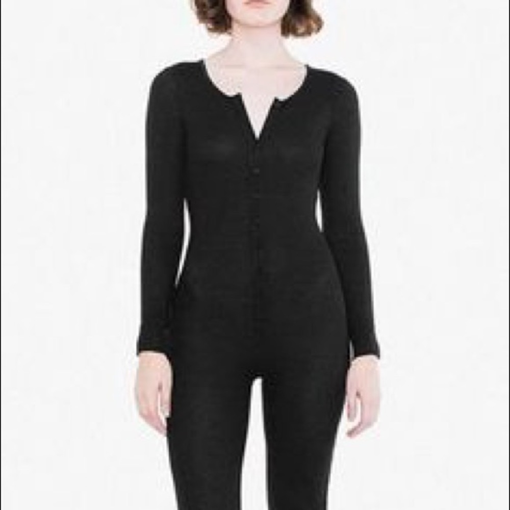 American Apparel Thermal Onesie